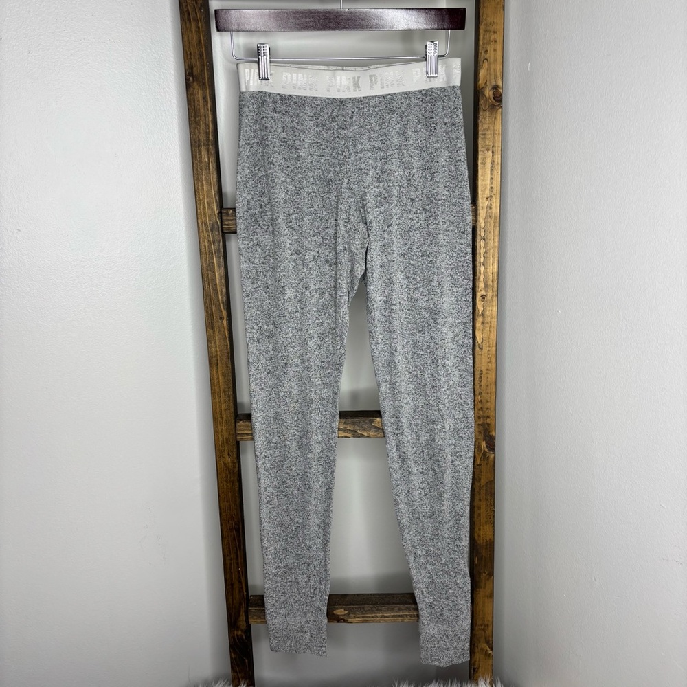 VS PINK Gray Logo Leggings XS